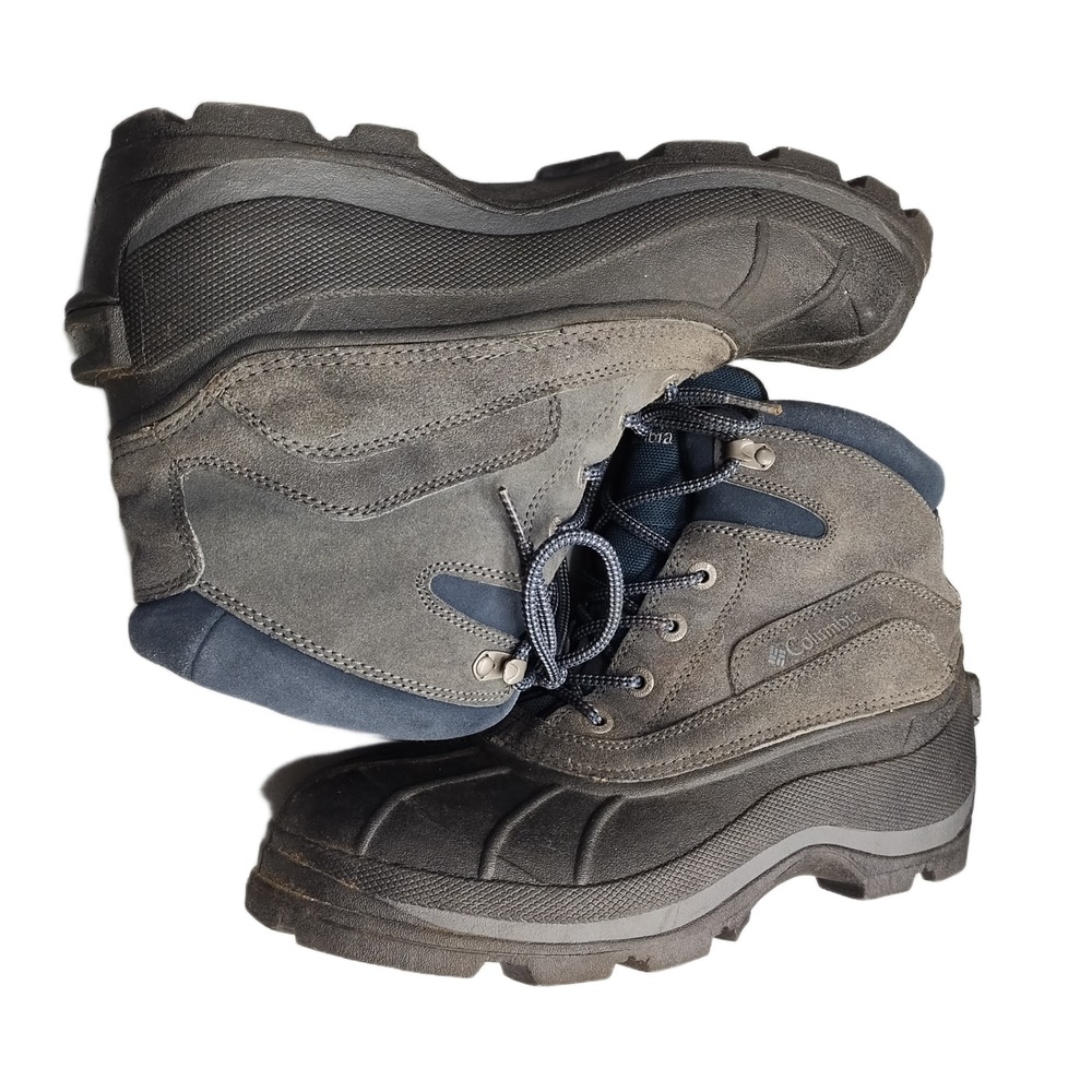 Columbia Snow King Winter Boots Mens US 11 Multi Waterproof Lace Up YM6400-094